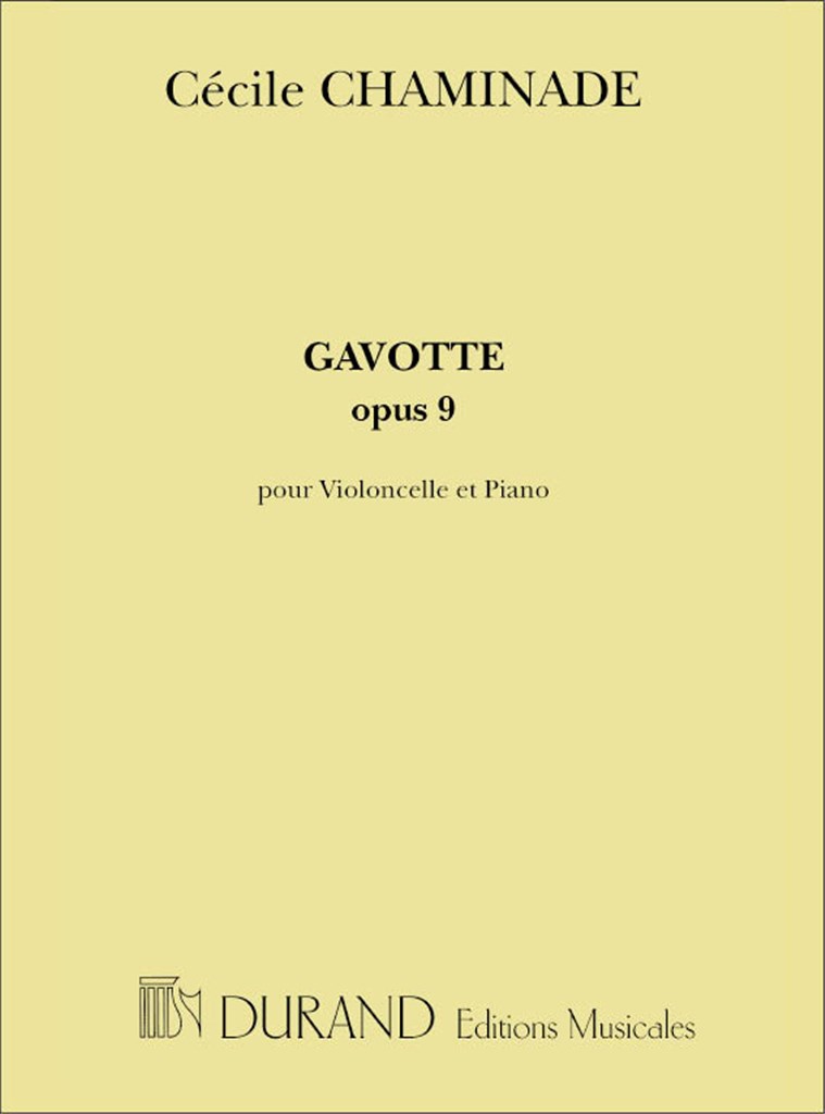 Gavotte, Opus 9